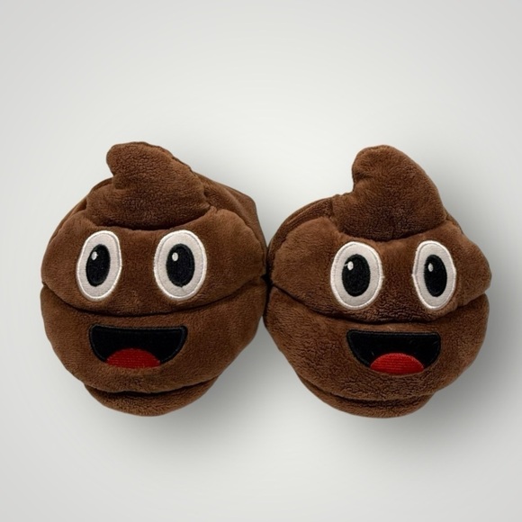Other - Kids Poop Emoji slippers size 7-8